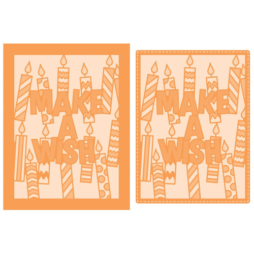 Celebration Frames - Make A Wish Die Set - 5428e 2