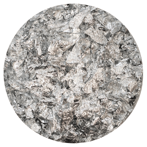 Nuvo - Gilding Flakes - Silver Bullion (200ml) - 851n 2