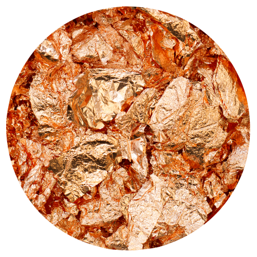 Nuvo - Gilding Flakes - Sunkissed Copper (200ml) - 852n 2