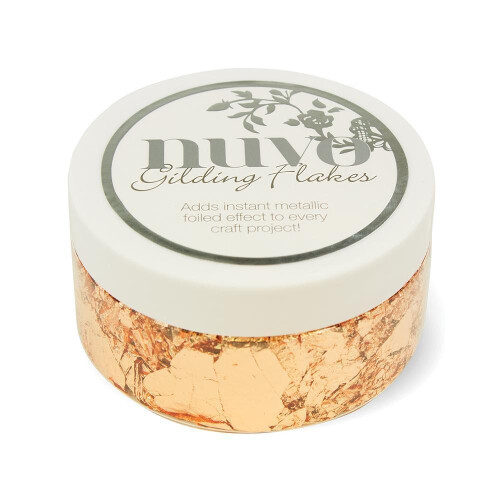Nuvo - Gilding Flakes - Sunkissed Copper (200ml) - 852n 1