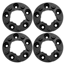 WINCHMAX 38mm Wheel Spacers to fit Defender (1990-2016), Disco1, Range Rover BLK T1