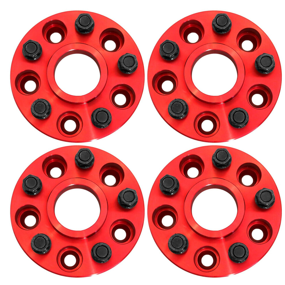 WINCHMAX 30mm Wheel Spacers to fit Land Rover Discovery MK3 & MK4, Range Rover MK3 & MK4. RED T3-image-OPC-P98CHPJ-NEW