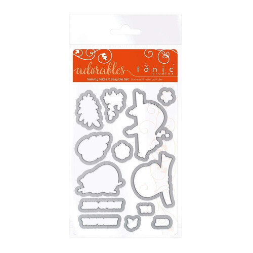 Tonic Studios - Adorables - Sammy Takes It Easy Die Set - 2573e