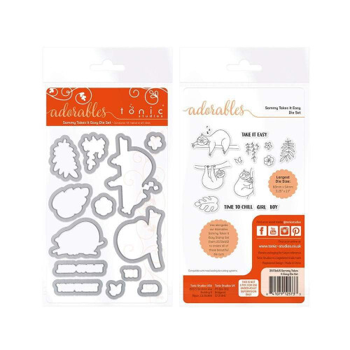 Tonic Studios - Adorables - Sammy Takes It Easy Die Set - 2573e 2