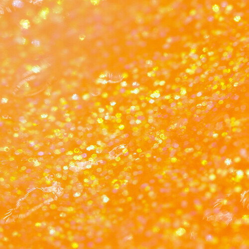 Slime Creator - Glitter Base - Neon Orange 2