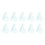 Tonic Studios - Essentials - Number 4 Shaker Blister Refill Set - 2834E 4
