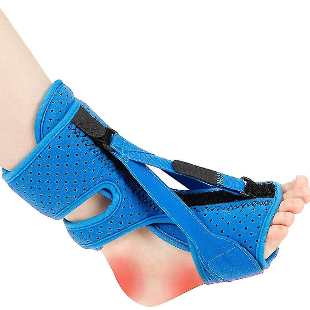 Blue (Blue) Plantar Fasciitis Night Splint, Foot Support Plantar Fasciitis, To Relieve Heel Pain