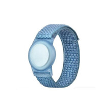 (Blue) Kid's Nylon Gps Tracking Wristband