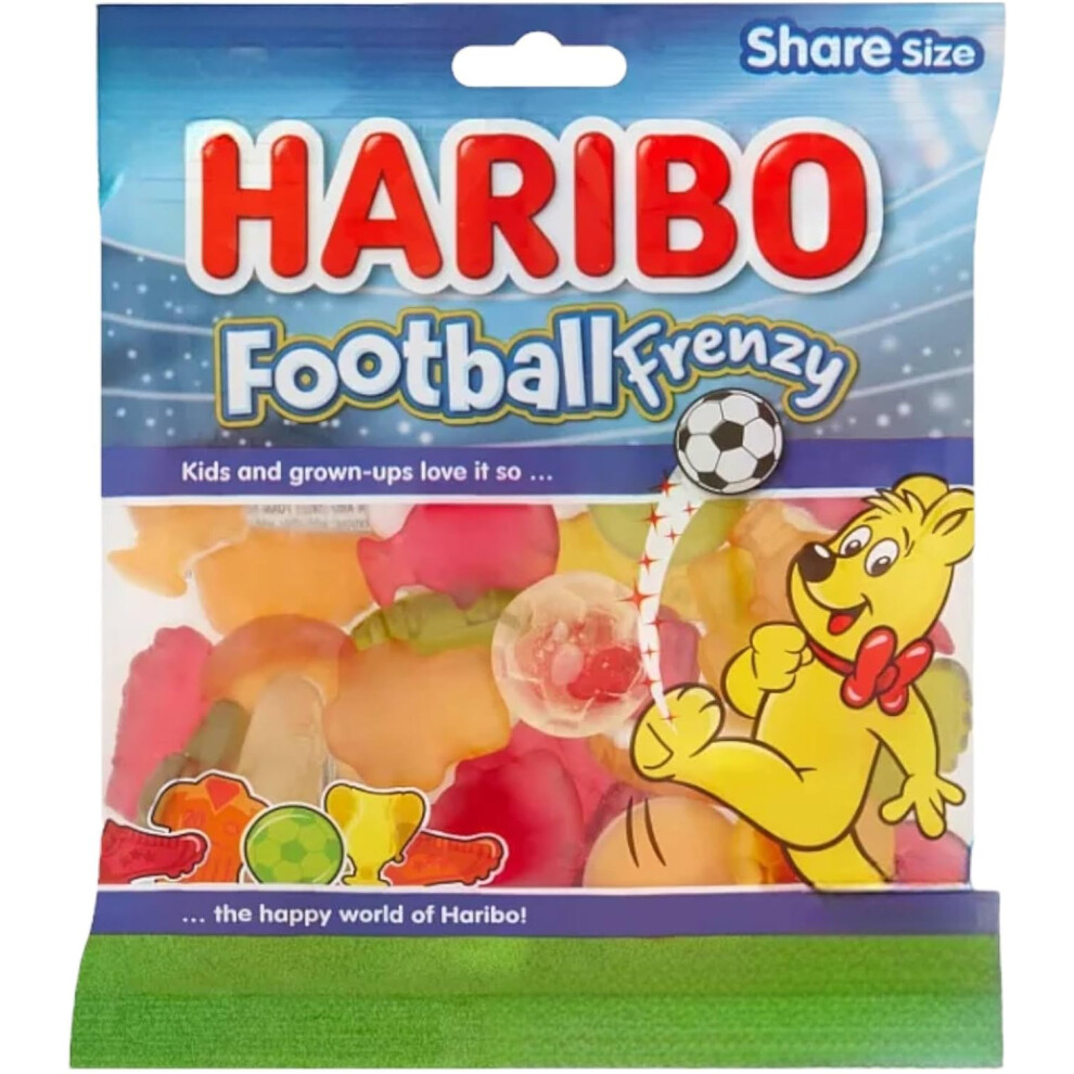 Haribo Limited Edition Football Frenzy Sweets, 160g