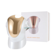 (LED Facial Mask F) Led Face Mask Light Therapy Skin Care Tightening