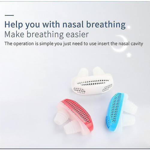 (Blue) Anti Snore Device Sleep Aid 1