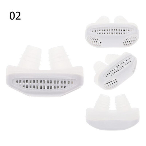 (White) Anti Snore Device Sleep Aid 2