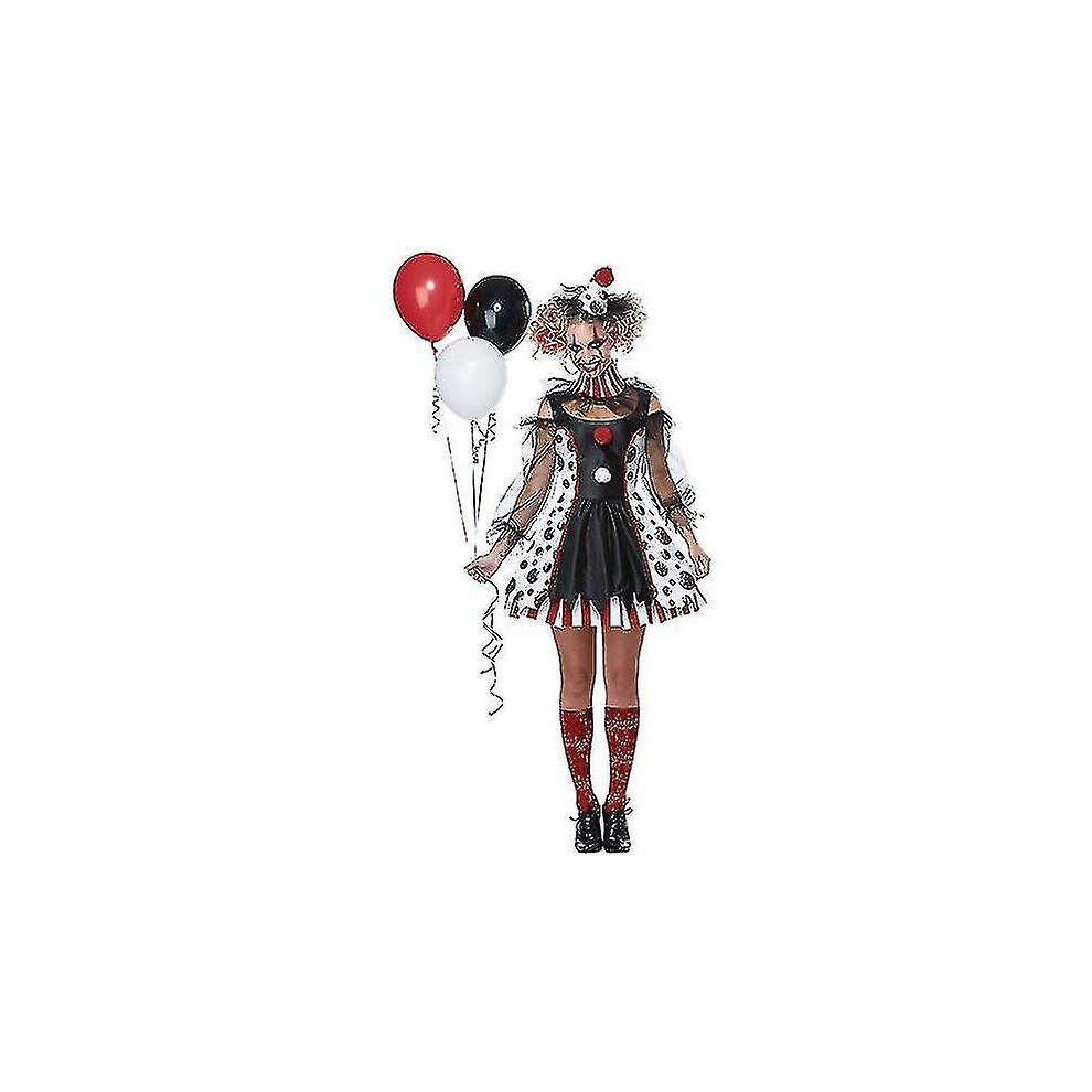 (S) Womens Creepy Clown Costume Not,Specified
