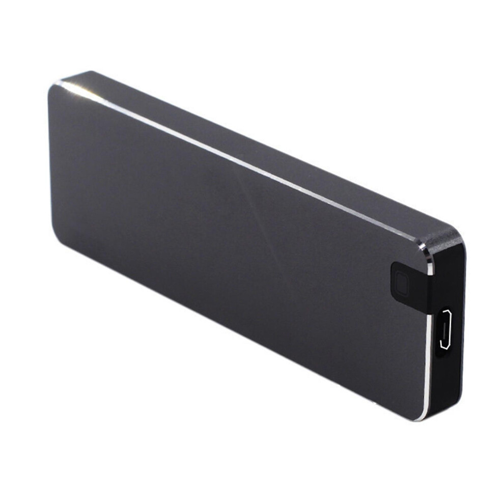 (Black) 2tb Portable Ssd Hard Drive  External Solid State Drive Gift For Friend Family Boss