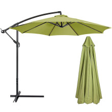 (300cm x 8k, Agate Green) 3m Round Garden Parasol Umbrella Outdoor Patio Sun Shade Canopy 3m 6/8x Armreplacement Umbrella Canopy Only