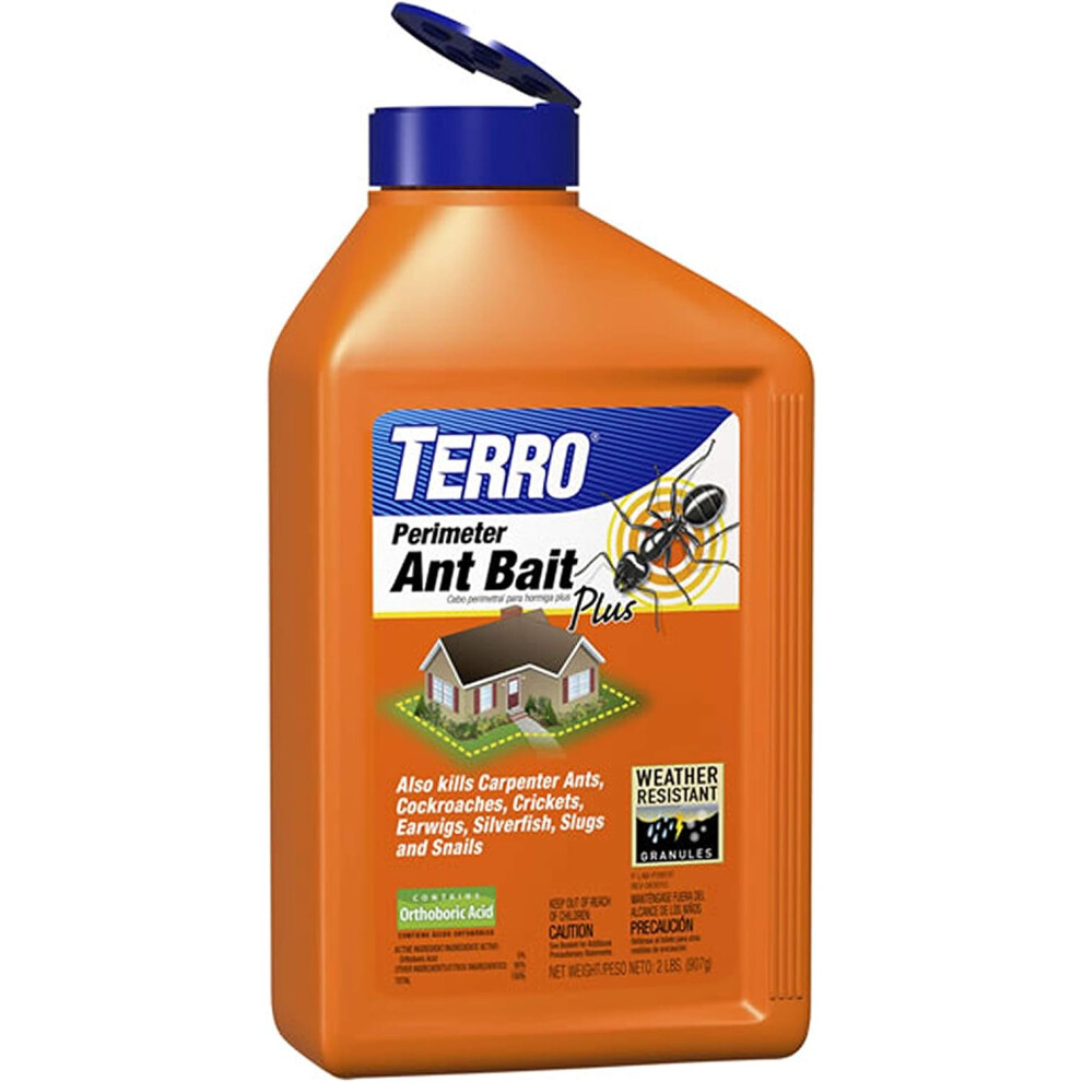 Terro T2600 Perimeter Ant Bait Plus - Outdoor Ant Bait And Killer