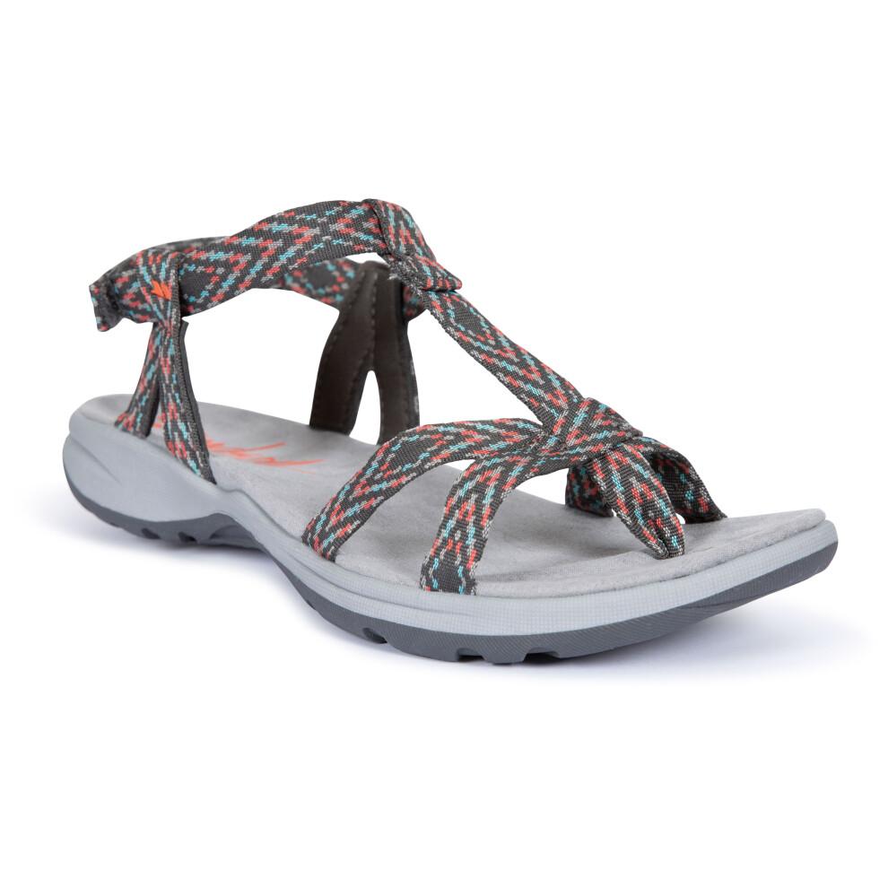 (3, Carbon) Trespass Womens Walking Sandals Hueco