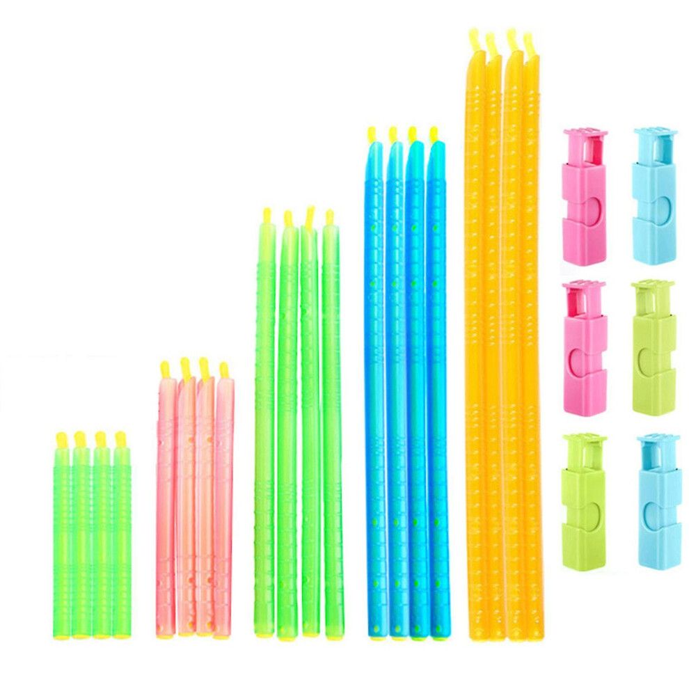 (26 Sets) Plastic Bag Sealer Stick Food Convenience Storage Clips Stay Fresh Bag Sealer Sticks For