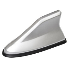 (Silver) For Nissan X Trail Qashqai Antenna Car Shark Fin Antena Auto Roof Radio Aerial Covers X-trail T30 T31 T32 Qashqai J10 J11 J12