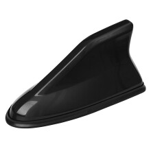 (Black) For Nissan X Trail Qashqai Antenna Car Shark Fin Antena Auto Roof Radio Aerial Covers X-trail T30 T31 T32 Qashqai J10 J11 J12