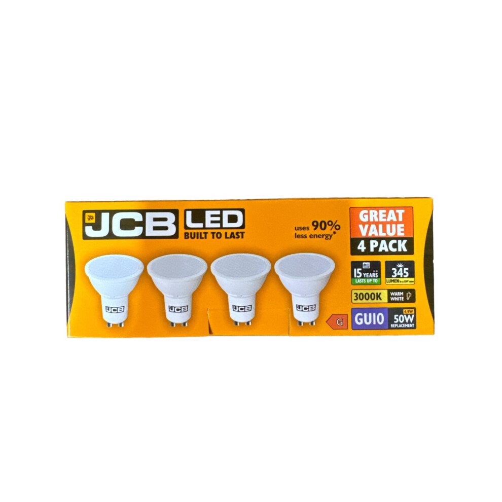 JCB gu10 4.9w Pack of 4