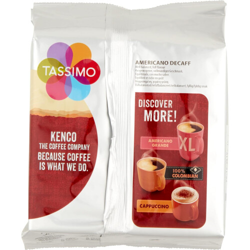 Tassimo Tassimo Kenco Americano Decaf Coffee Pods 1