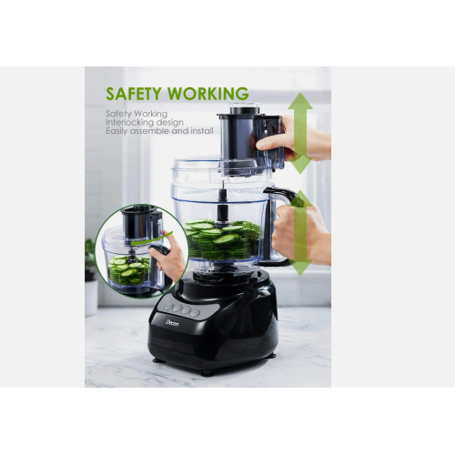 Food Processor, Compact Food Processor, 2L Electric Food Chopper
