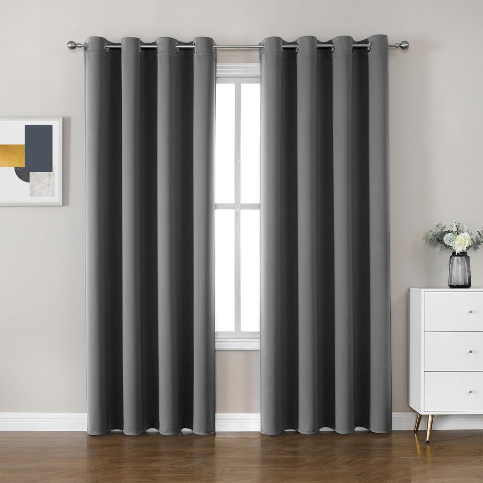 Living Room Curtains Thermal Blackout Eyelet