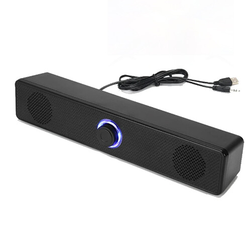 PC Soundbar Wired and Wireless Bluetooth Speaker TV Pc Laptop Gaming
