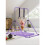 (8-purule) Gymnastics Bar Training Kip Bar With Grips 1