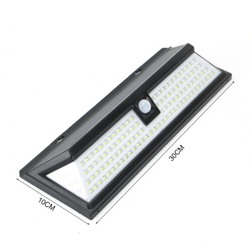 Outdoor Floodlights Lamp 118 LED Solar Power  Sensor Wall Light 1
