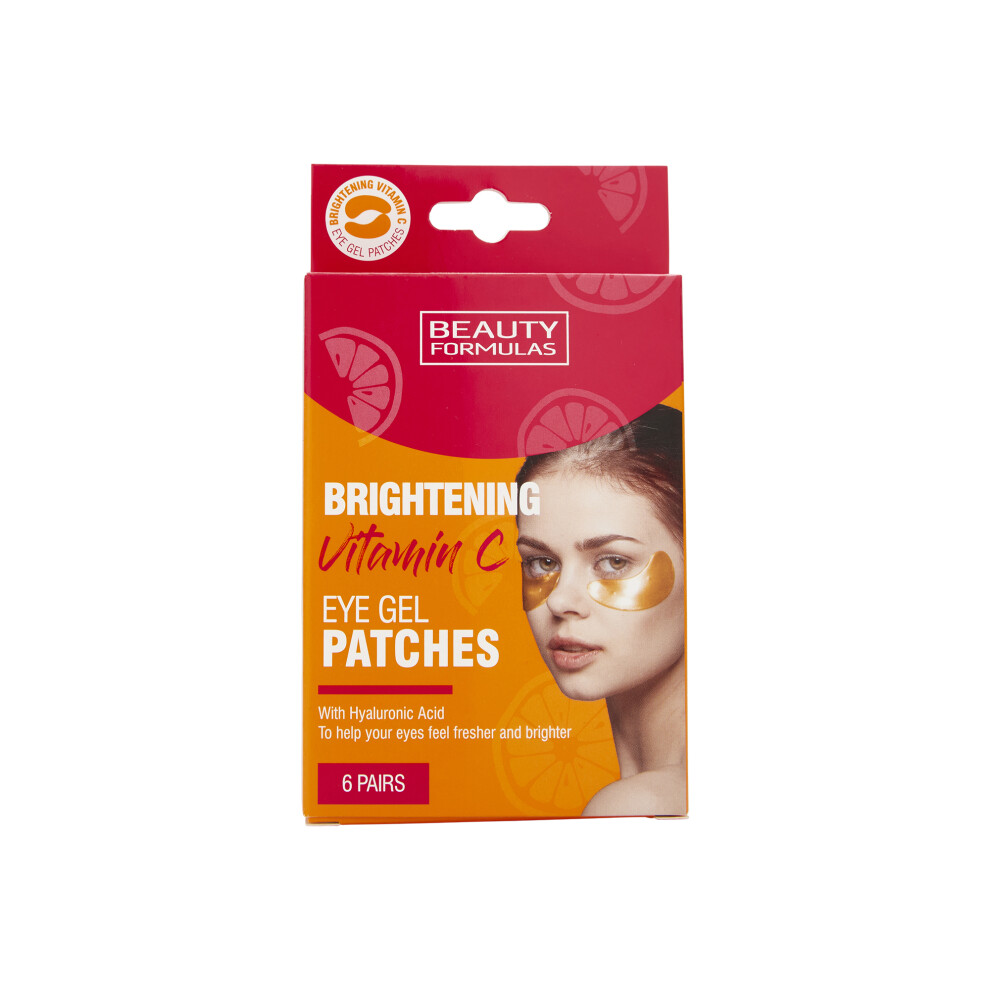 Beauty Formulas Vitamin C Radiance Mask For The Eye Area 6X2 Pc - Image 2
