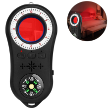 Mini cámara y detector de audio, con brújula y linterna, buscador de señal GPS - .