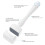Derma Stamp Roller 140 Titanium Microneedle Adjustable 0-3mm Skin Care 5