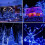 (200LED, Blue) 100/200 Led Solar Powered String Fairy Lights 5
