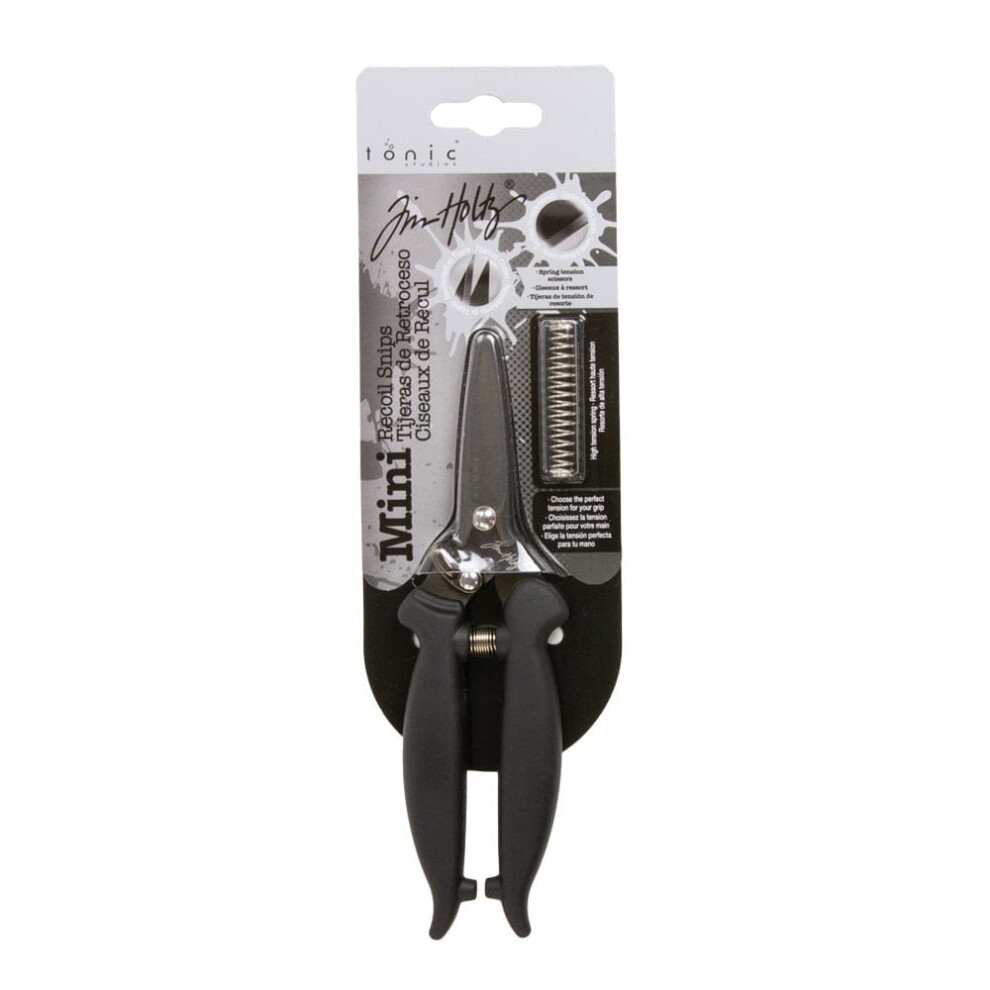 Tim Holtz - 6 3/4" / 17cm Mini Recoil Snips - 5386e