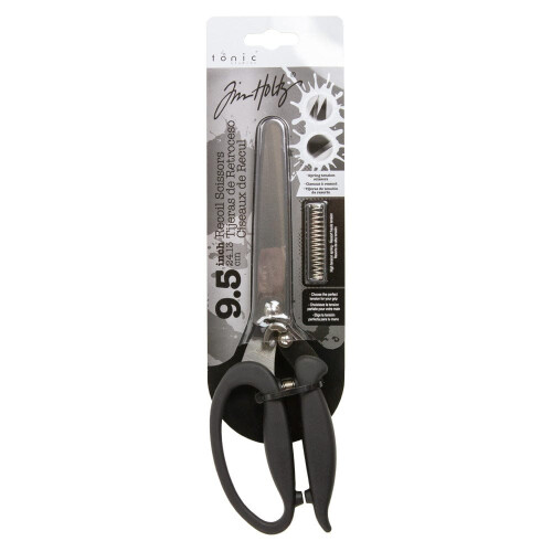 Tim Holtz - 9.5" / 24.13cm Recoil Scissors - 5385e 1