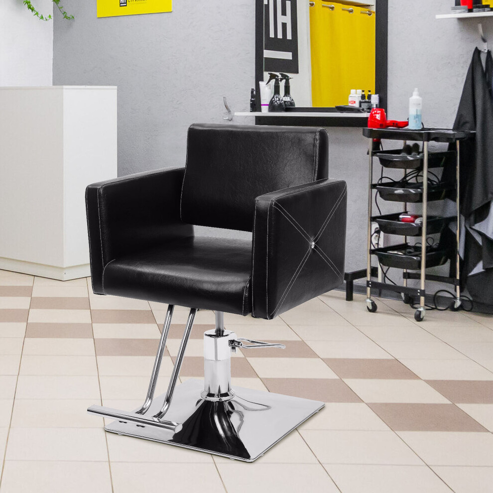 360° Swivel Salon Barber Chair Height Adjustable Hairdressing Hair