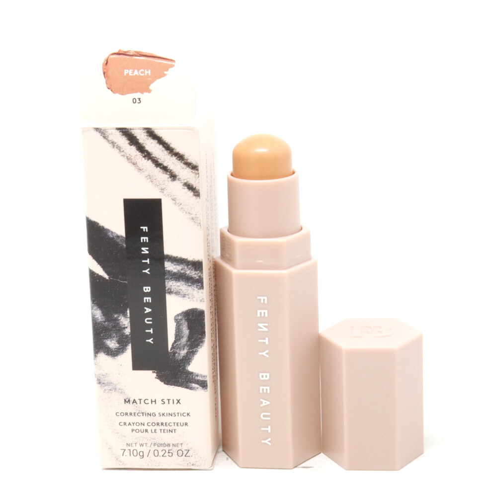 (03 Peach) Fenty Beauty Match Stix Correcting Skinstick  0.25oz/7.10g New With Box