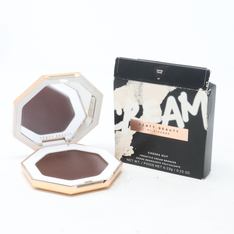 (Toffee Tease) Fenty Beauty Cheeks Out Freestyle Cream Bronzer  0.22oz/6.23g New With Box