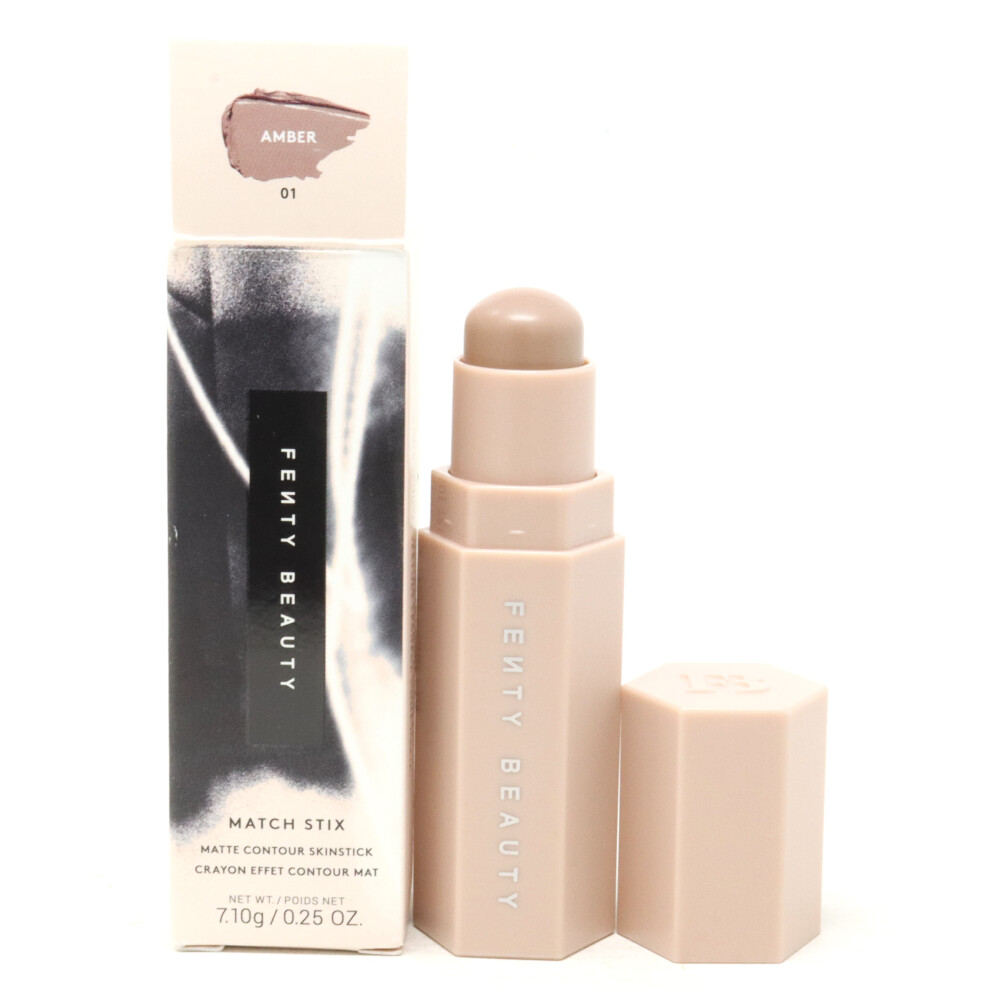 (01 Amber) Fenty Beauty Match Stix Matte Contour Skin Stick 0.25oz/7.10g New With Box