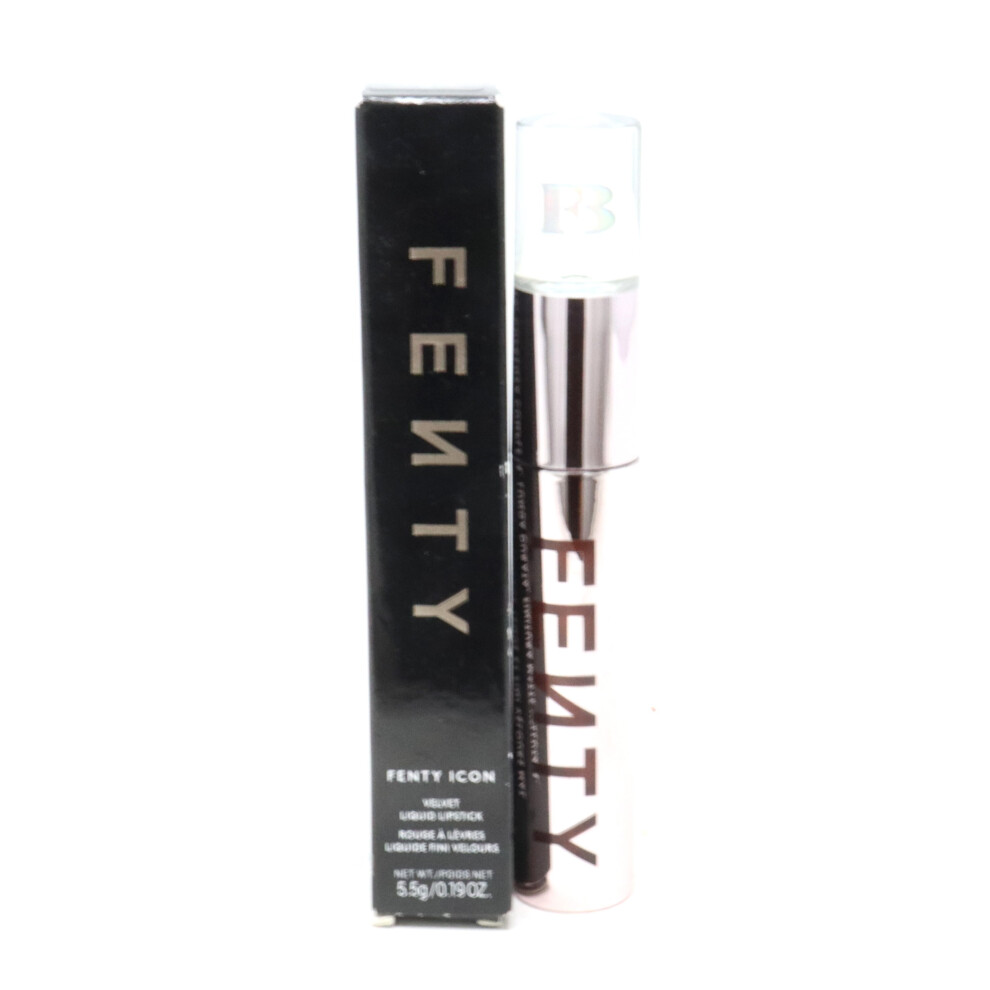 (10 Fiyaproof) Fenty Beauty Fenty Icon Velvet Liquid Lipstick  0.19oz/5.5g New With Box