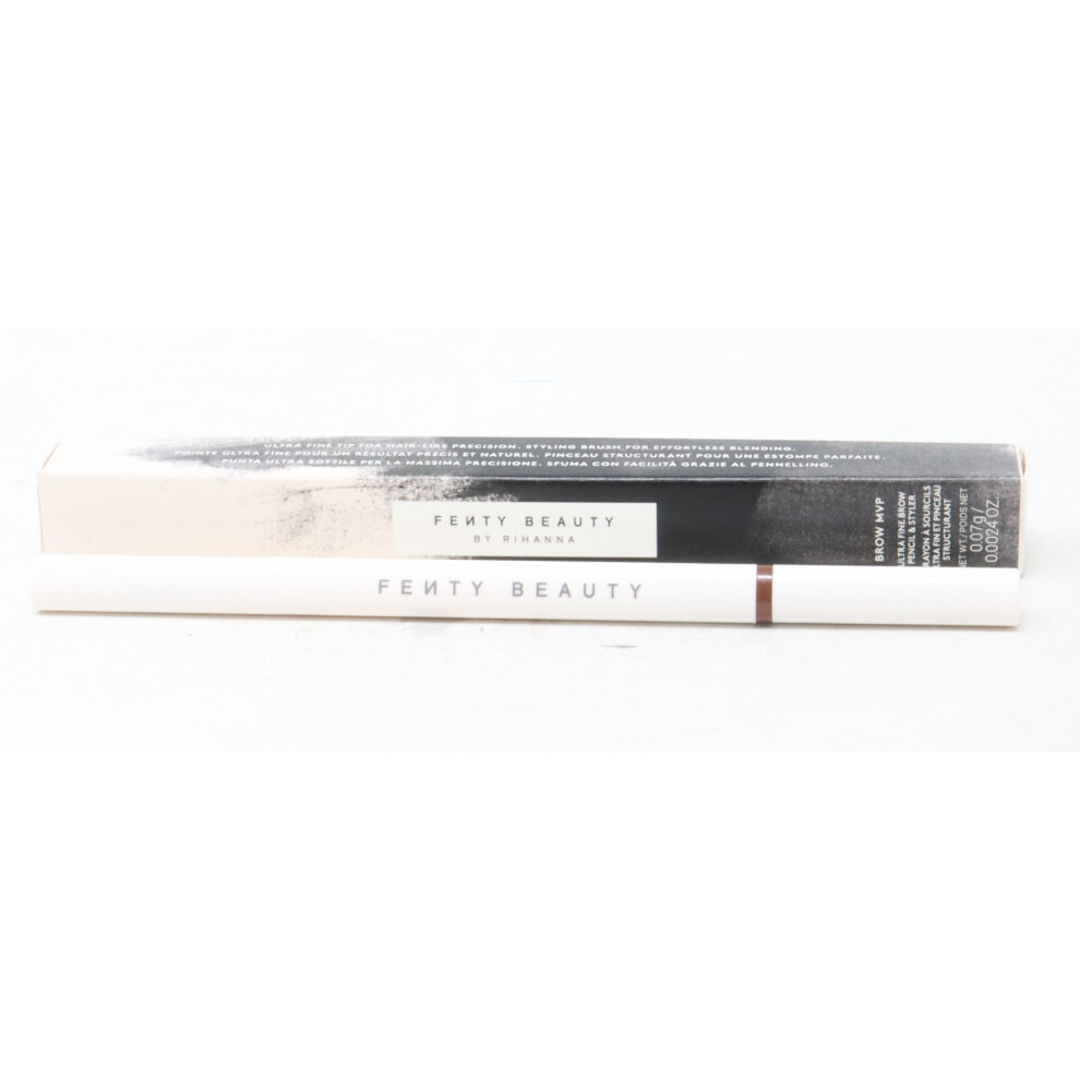 (Auburn) Fenty Beauty Brow Mvp Ultra Fine Brow Pencil & Styler 0.0024oz  New With Box