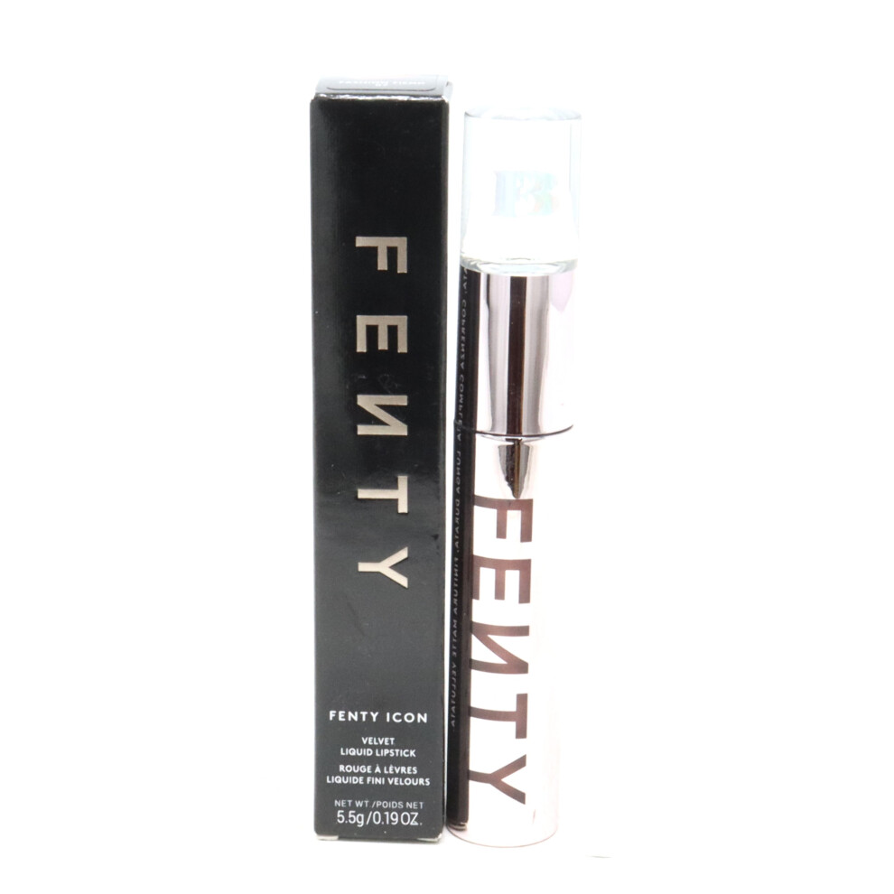 (07 Fashion Fiend) Fenty Beauty Fenty Icon Velvet Liquid Lipstick  0.19oz/5.5g New With Box