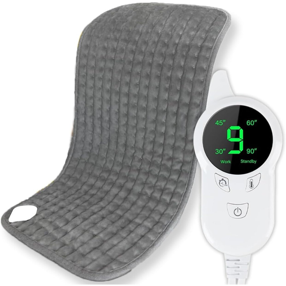 Electric Therapeutic Back Heat Pad Wrap for Muscle Tension Back Neck