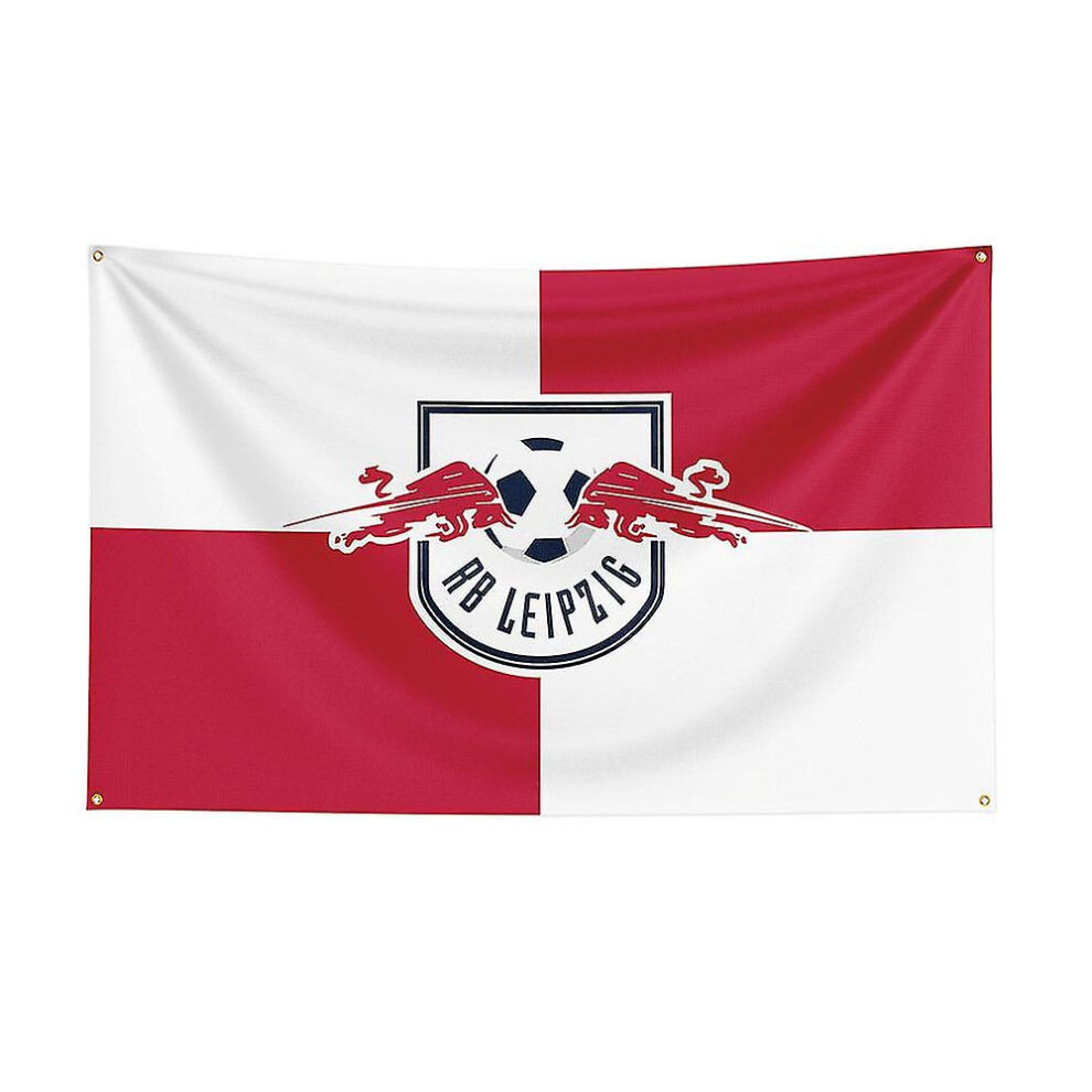 (120 x 180cm, B) 3x5 Rb Leipzig Flag Polyester Printed Racing Sport Banner For Decor