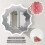 Costway LED Bathroom Mirror 3-Colour Dimmable Vanity Mirror W/ Smart Touch 5