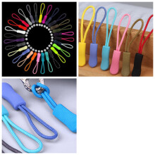 25pcs Assorted Colour Stylish Zipper Loop Puller - Upgrade Your Bag