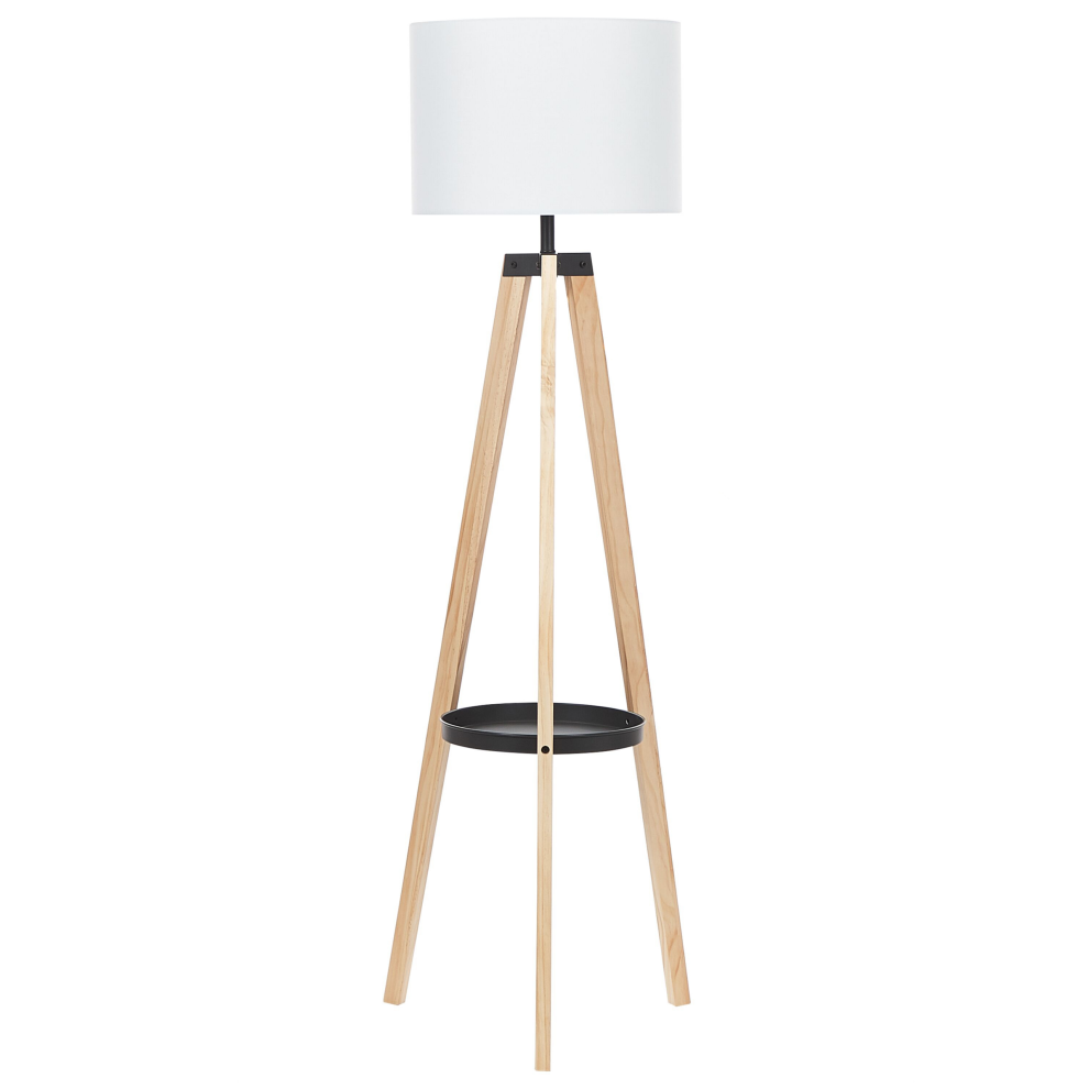 Floor Lamp BLUFF Wood White