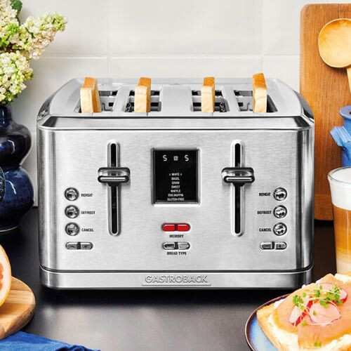 Gastroback Design Toaster Digital 4 Slice